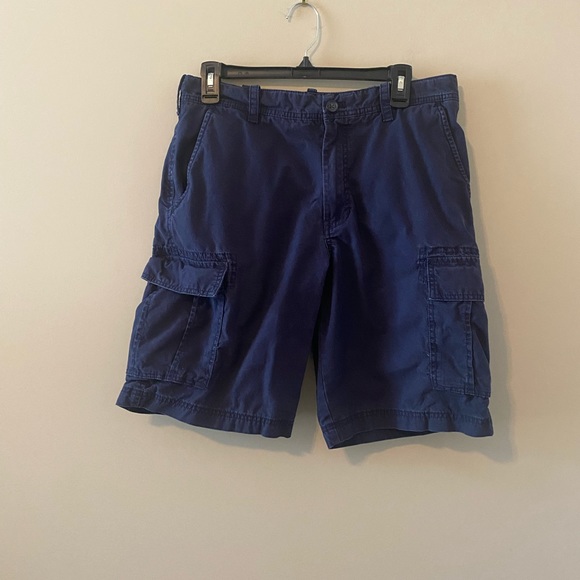 Izod Shorts - Seaside Poplin - navy - Picture 1 of 4